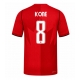Kanada Ismael Kone #8 Replike Domaci Dres SP 2026 Kratak Rukav